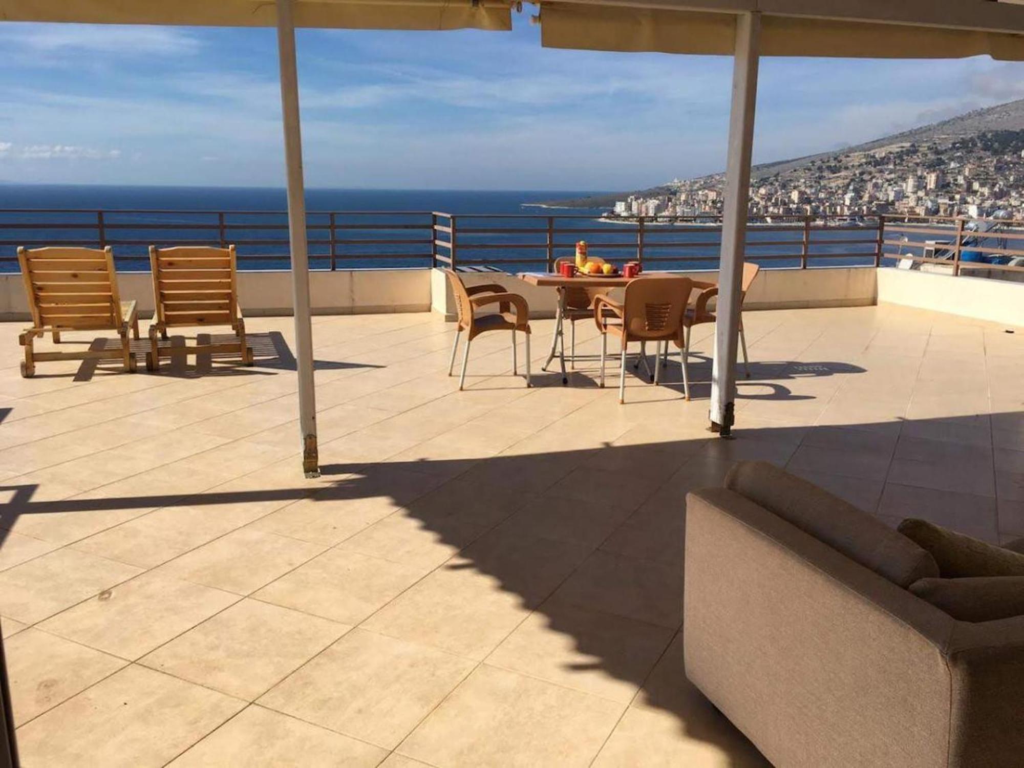 Sunset Penthouse Apartment Sarande Exterior photo
