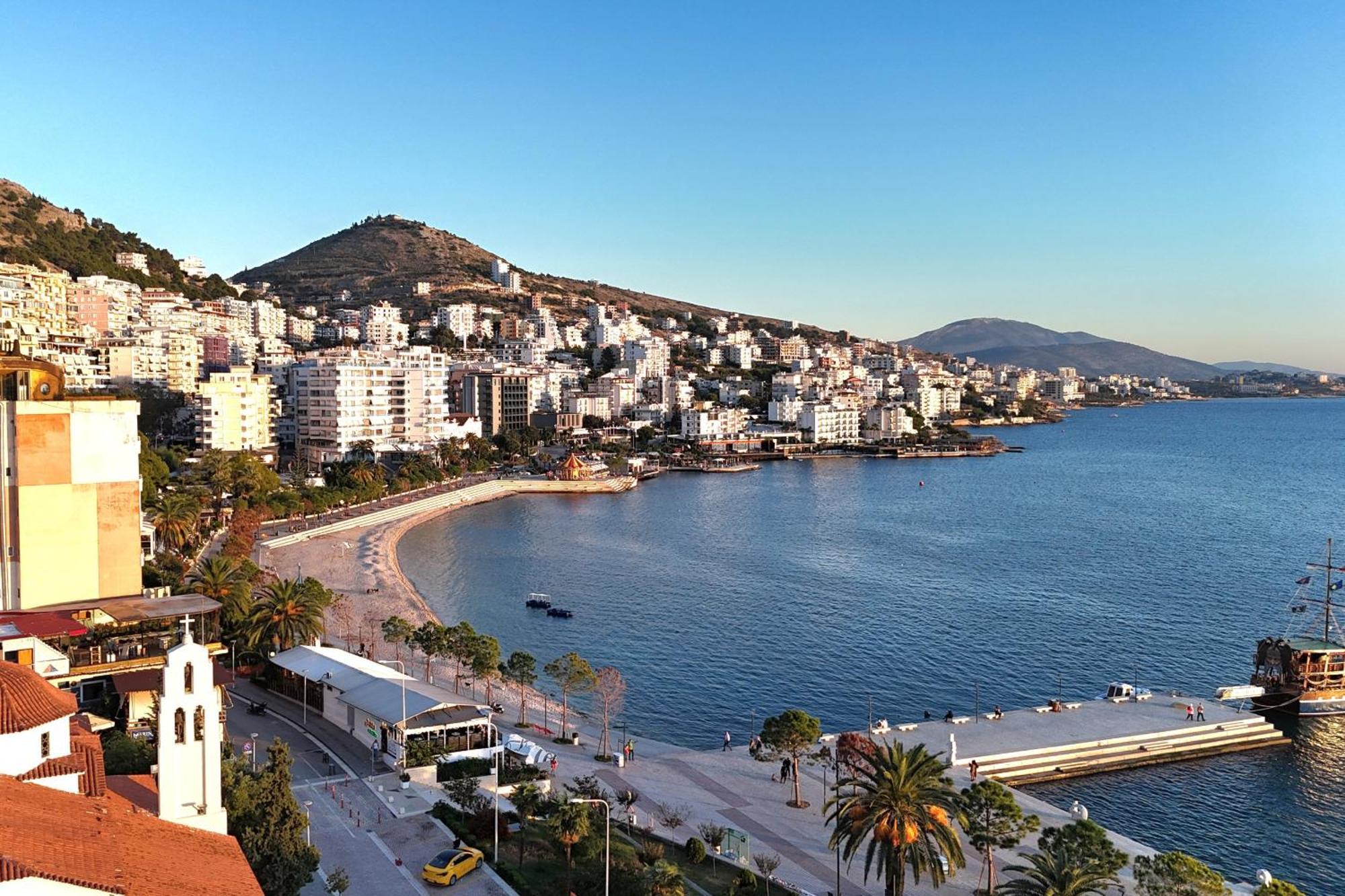 Sunset Penthouse Apartment Sarande Exterior photo
