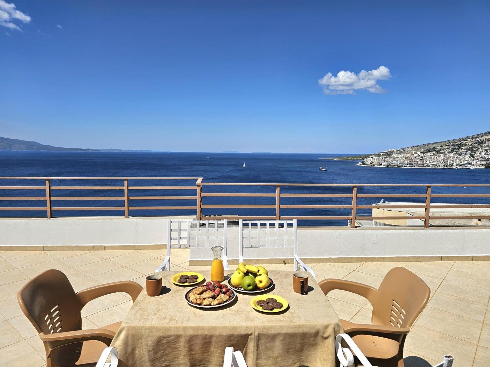 Sunset Penthouse Apartment Sarande Exterior photo