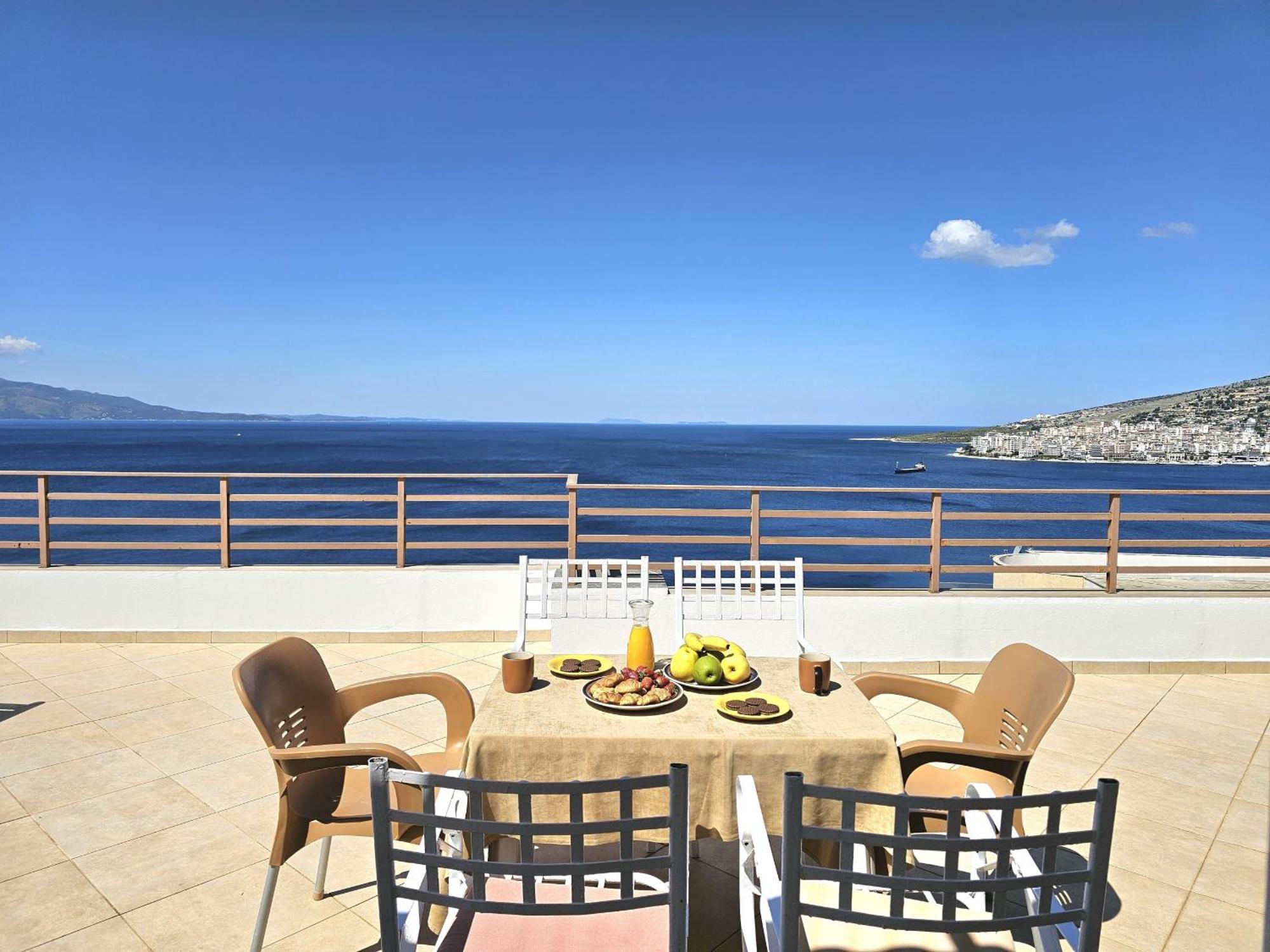 Sunset Penthouse Apartment Sarande Exterior photo