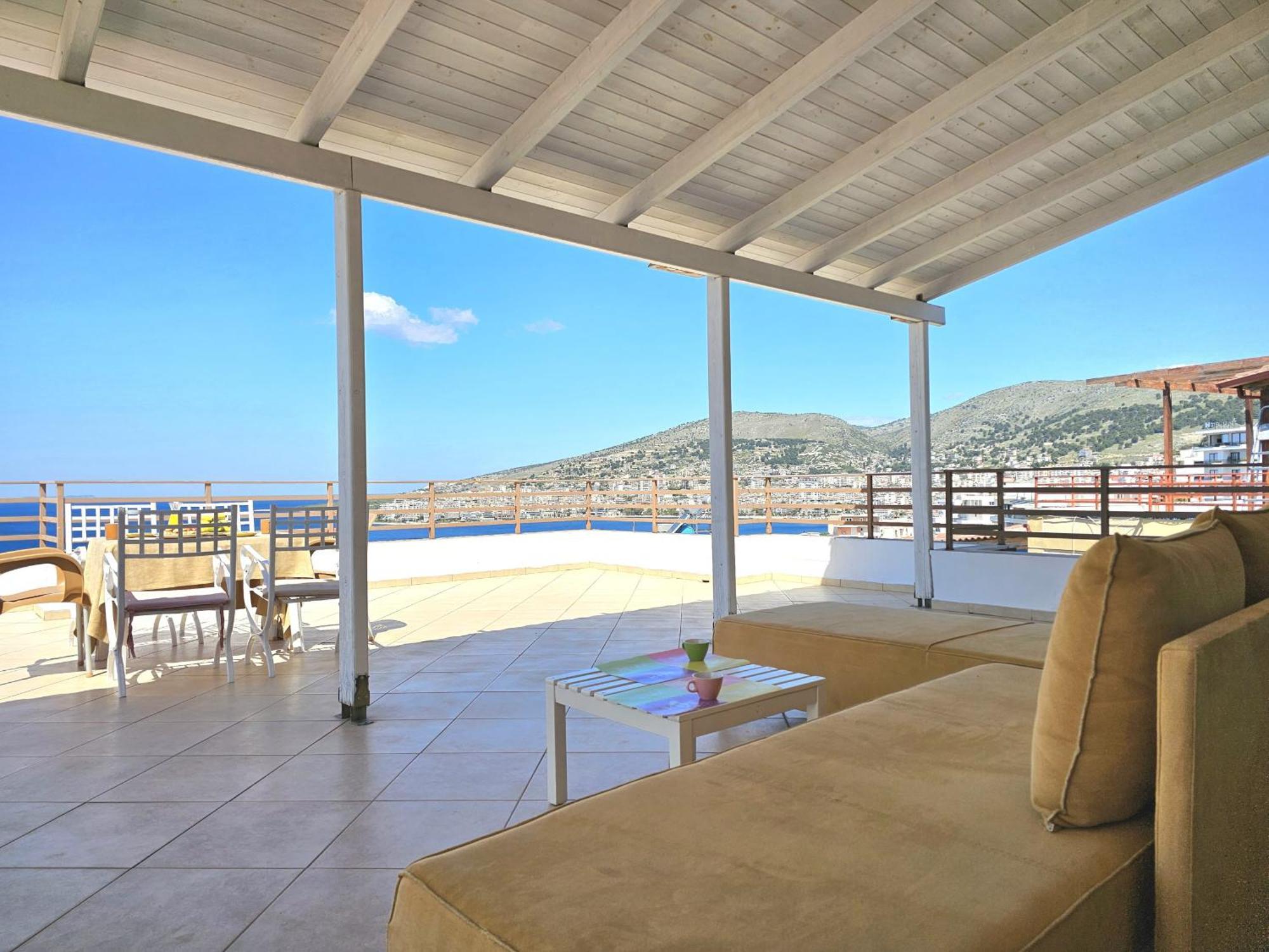 Sunset Penthouse Apartment Sarande Exterior photo