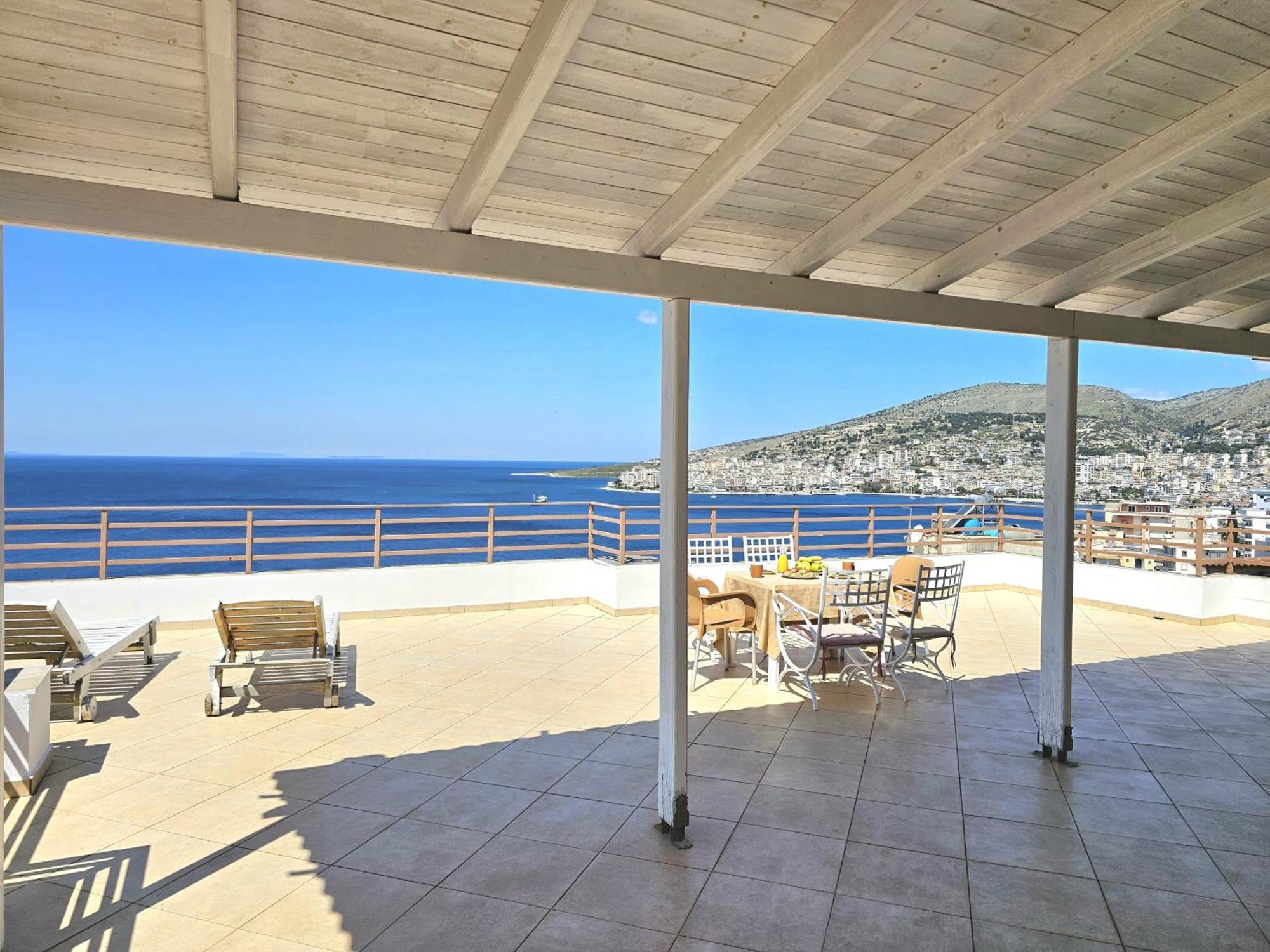 Sunset Penthouse Apartment Sarande Exterior photo