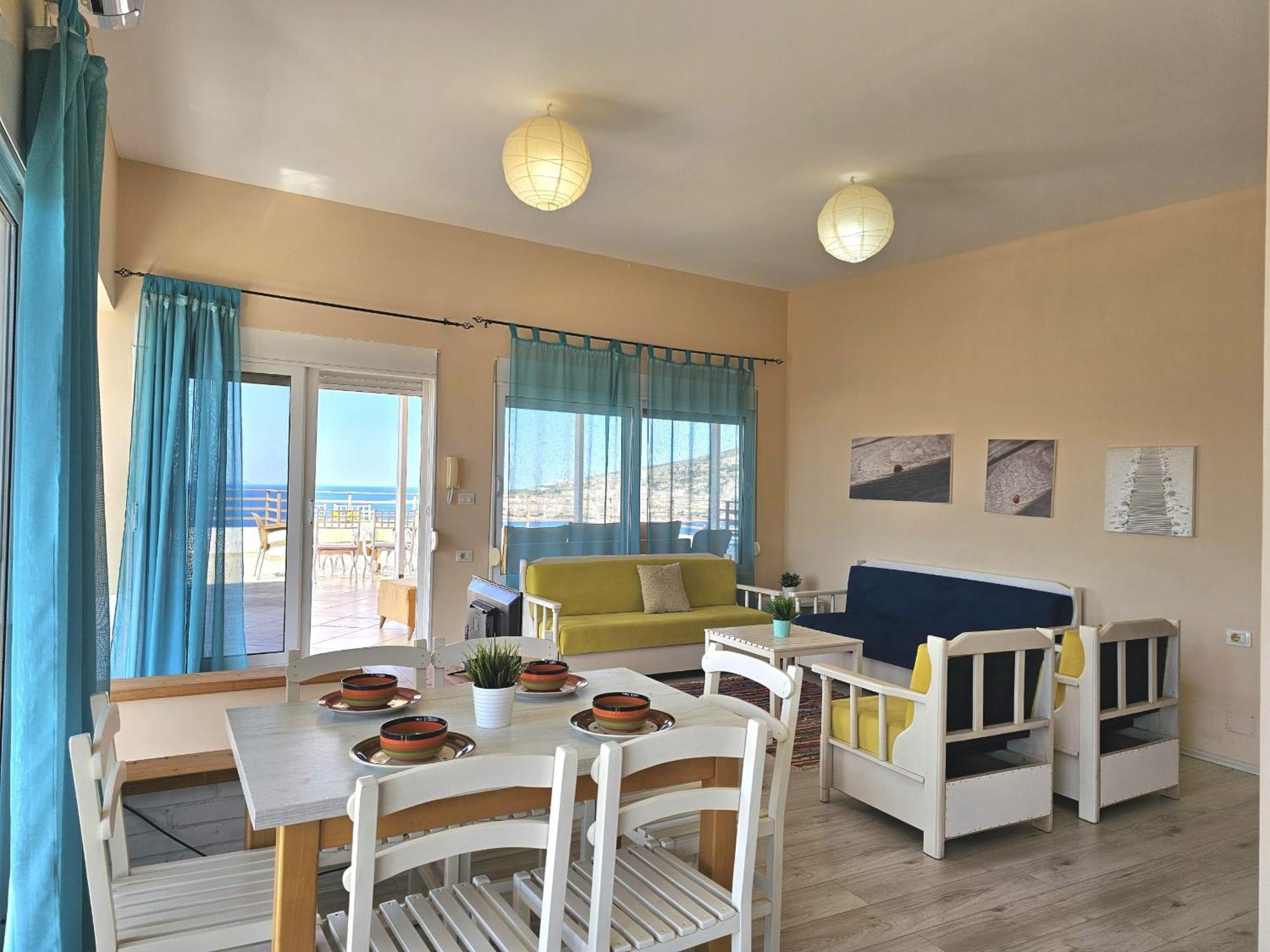 Sunset Penthouse Apartment Sarande Exterior photo