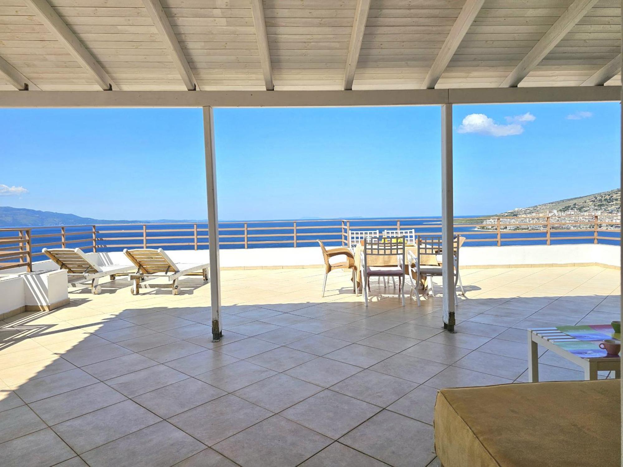 Sunset Penthouse Apartment Sarande Exterior photo